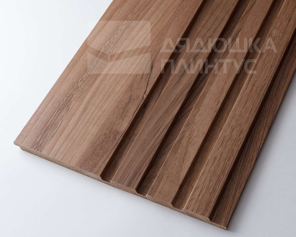 Панель МДФ ACUPAN 61.08.122502.92 рейки 12х122х2760 мм Орех светлый