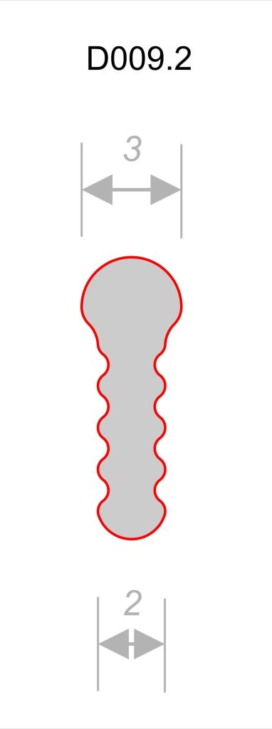 Теневой профиль Decaro Engineering D009.2A Титан 3,0 м