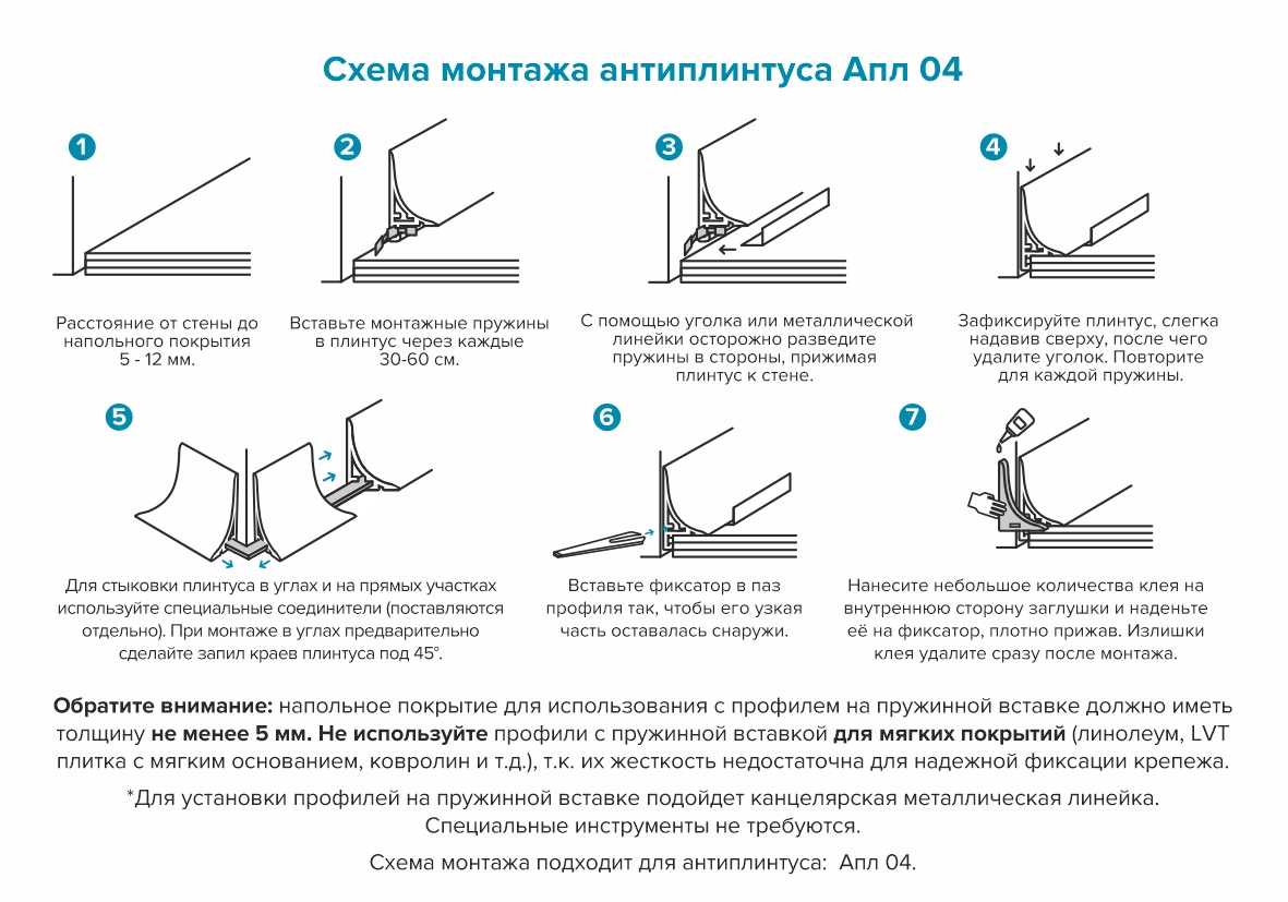 Антиплинтус алюминиевый Апл 04.2700.15 Черный