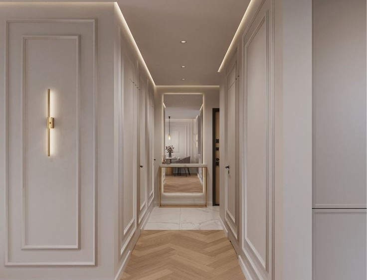 Молдинг из полистирола высокой плотности HI WOOD LD20 20,5мм х 10мм х 2,0м.