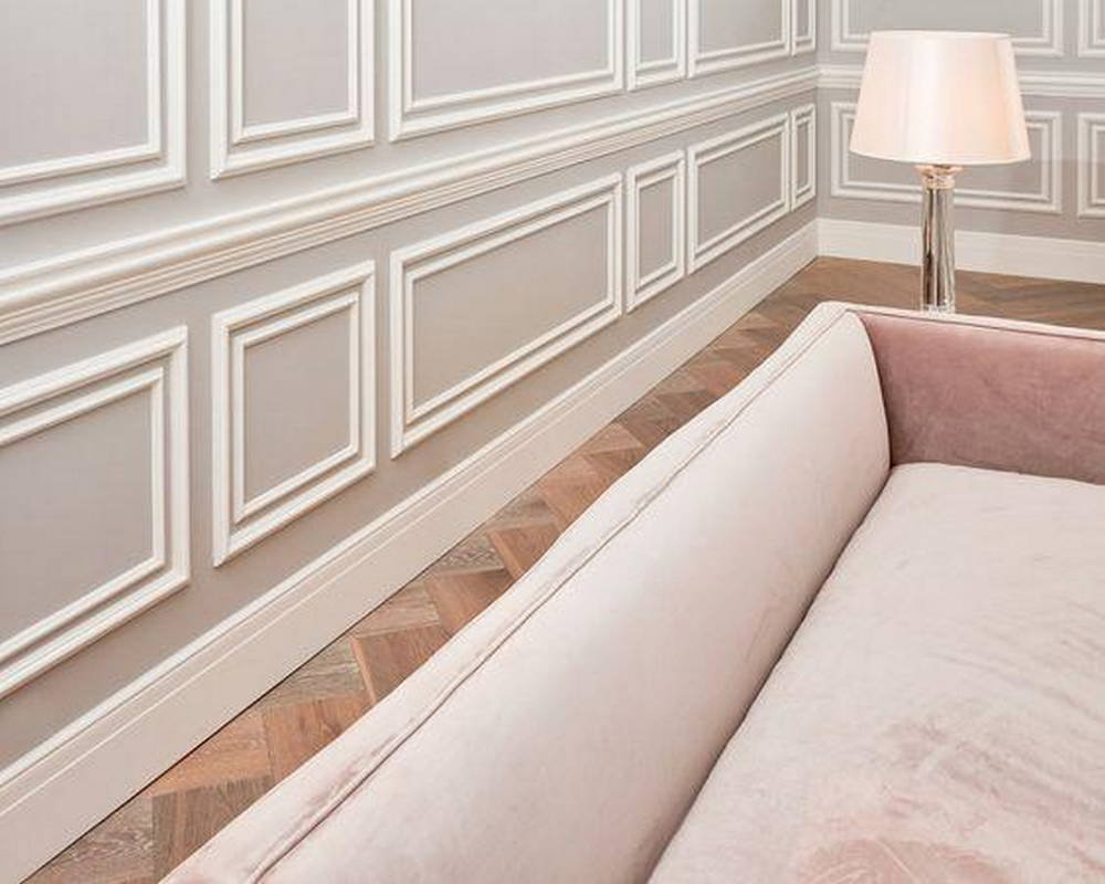 Плинтус СОЛИД 1 UHD 01/80 80*12*2000. Белый под покраску