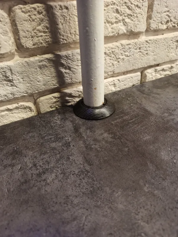 Обвод для труб 1/2 ПВХ ИДЕАЛ 22мм 351 Каштан