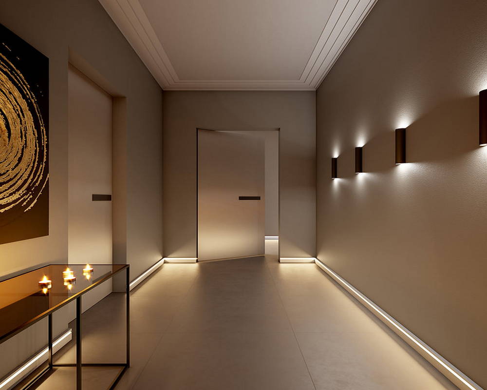 Плинтус из полистирола высокой плотности NMC Wallstyl IL10 Белый