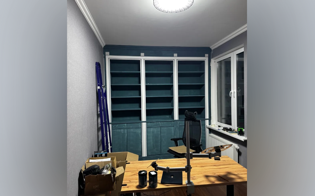 Молдинг из полистирола высокой плотности HI-WOOD W1010 100х9мм 2,0м