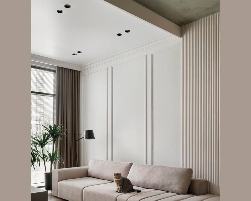 Плинтус потолочный из полистирола высокой плотности HI-WOOD A212 150х150мм 2,0м