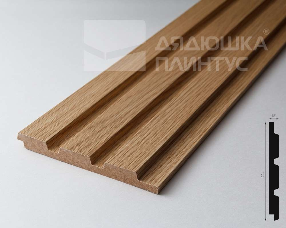 Панель МДФ ACUPAN 61.08.122502.93 рейки 12х122х2760 мм Дуб Слик