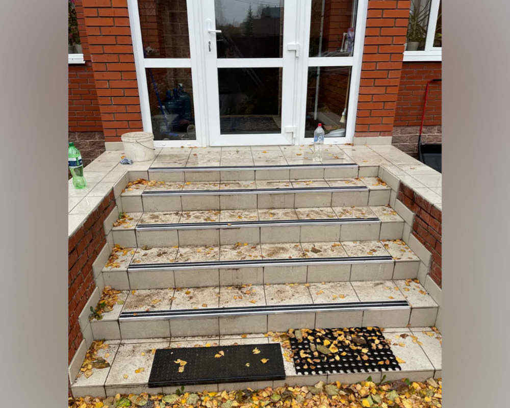 Порог одноуровневый ПС 08.1800.04л Бронза анод