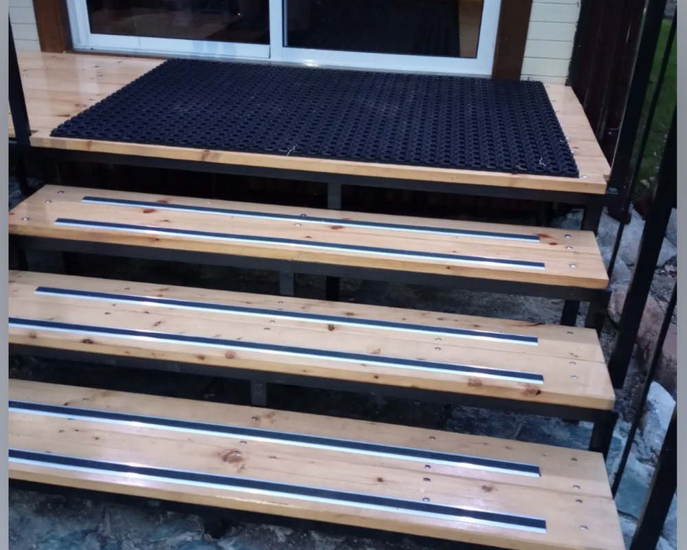 Порог одноуровневый ПС 08.2700.204л Бронза анод