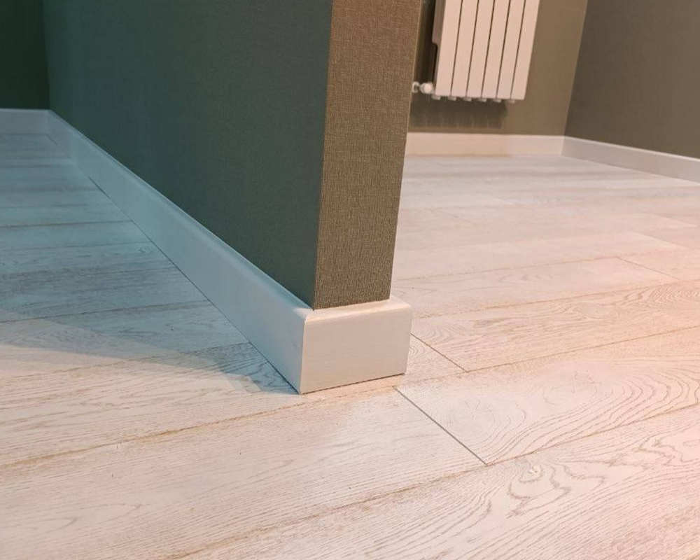 Плинтус МДФ Smartprofile Paint 100A Белый