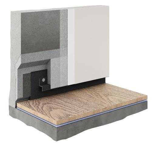 Теневой профиль Decaro Engineering D002.2A Черный 2,0 м