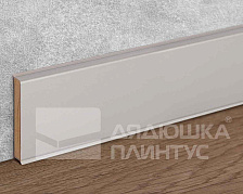 Плинтус ХДФ Dollken Cubu Flex Life 80мм х 2,5 м 1246 Серебро платинум